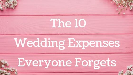wedding expenses